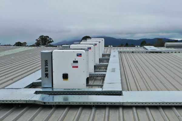 Confoil Commercial PV System - Victoria - Rooftop installation Sunny Tripower CORE1