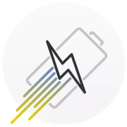 High flexibility through extremely fast charging/discharging